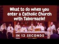 What To Do When You Enter A Catholic Church With The Tabernacle Tiktok Lessons