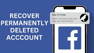 How to Recover Permanently Deleted Facebook Account | Recover your Deleted FB Account
