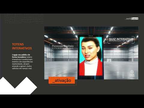 Setup de câmeras e iluminação
