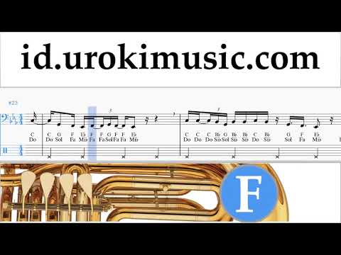 Belajar Tuba Martin Garrix feat Khalid - Ocean Not Tabulasi um-i592