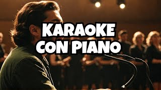Manuel Carrasco - Yo te vi pasar (Karaoke con piano)