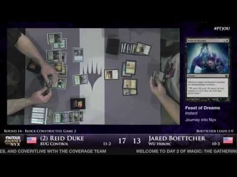 Pro Tour Journey into Nyx - Round 14 (Block) - (2) Reid Duke vs. Jared Boettcher