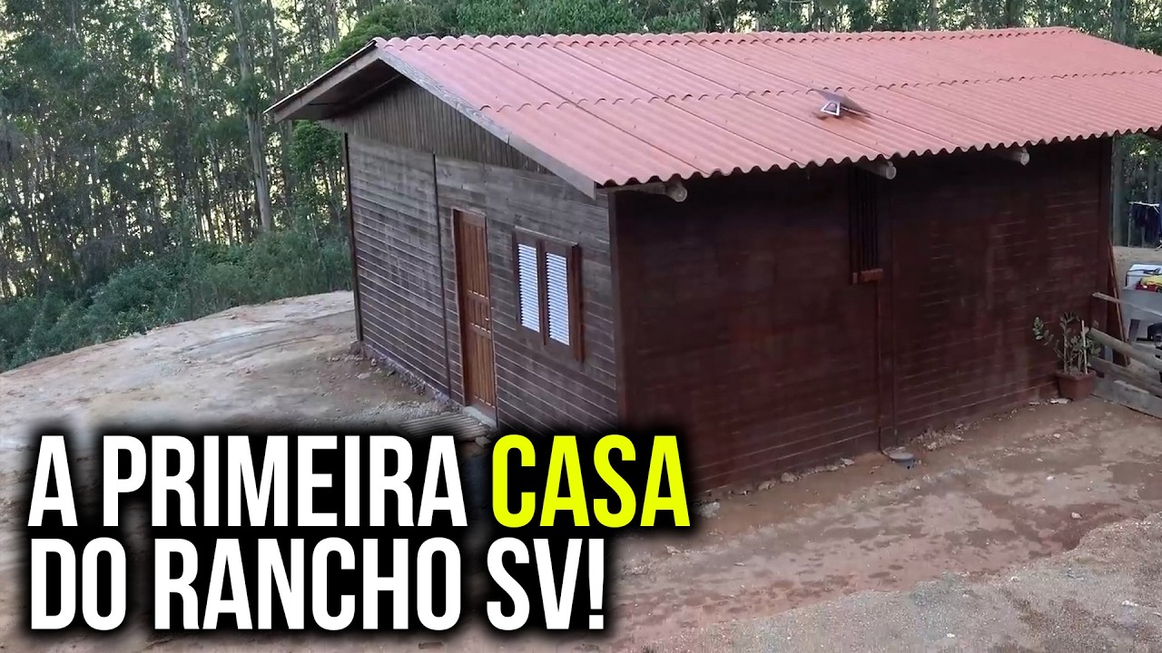 O TERCEIRO ANO construindo o RANCHO dos nossos sonhos!