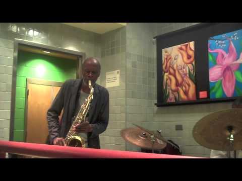 William Parker-Charles Gayle-Marvin Bugalu Smith at Whole Foods Market 8-15-12