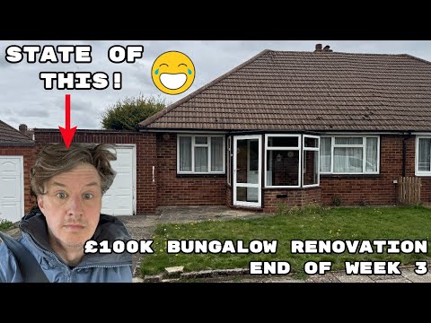 £100k Bungalow Renovation | End of week 3 | DIY Home Renovation