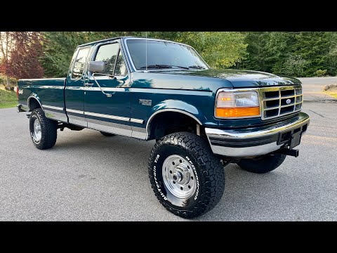 1997 Ford F-250 XLT 4x4 Walk Around and Drive