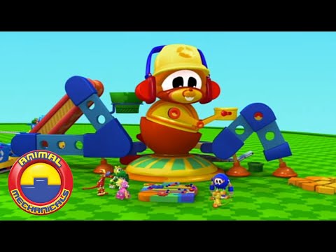 Mecanimais Brasil Português | Compilação de uma hora | Animação