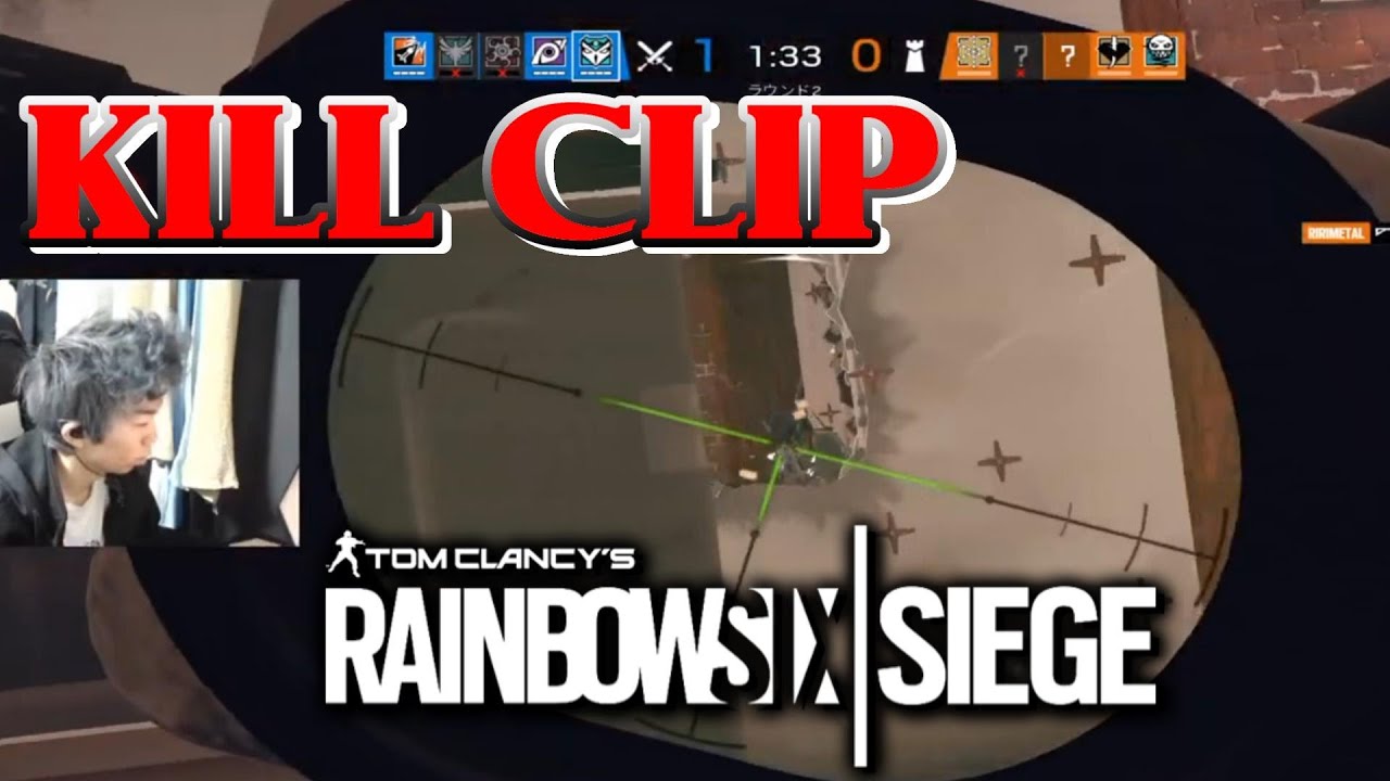 【R6S】Live切り抜きキルClip レインボーシックス シージ