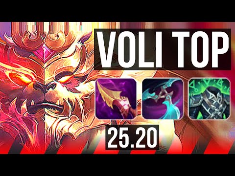 VOLIBEAR vs VARUS (TOP) | 11 solo kills, 17/3/6, 1000+ games, Dominating | EUW Master | 25.20