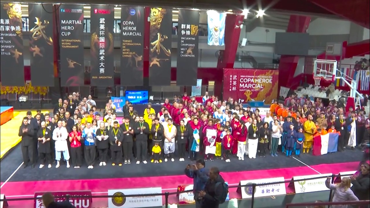 Se lleva a cabo el torneo internacional de wushu en Argentina