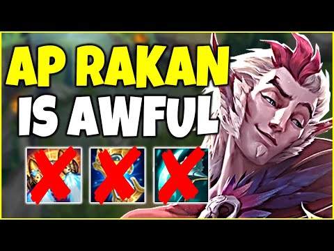 You Should AVOID Playing AP Rakan at ALL COSTS - League of Legends