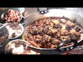 Chicken Gravy Curry In The Lunch Village Gathering Party Rural Nepal And Natural Cooking
