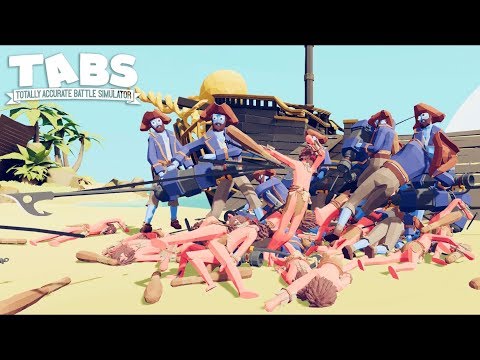 Harpooner VS All Units - Totally Accurate Battle Simulator (TABS Compilation)