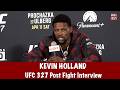 Kevin Holland GOES OFF on Reporters about questions talks on Randy Brown win at UFC 327