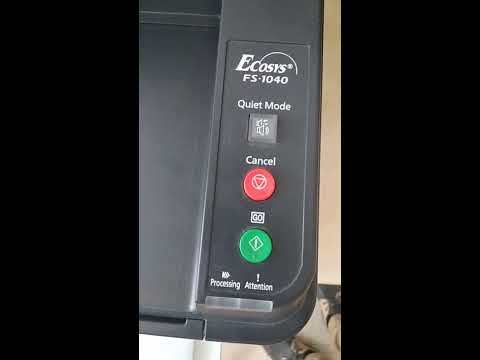 How to Reset KYOCERA ecosys fs-1042