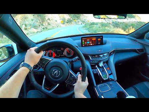 2022 Acura TLX Type S SH-AWD - POV Test Drive (Binaural Audio)