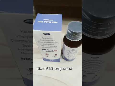 Manthol nm-cold ds syrup, dry cough, bottle size: 60 ml