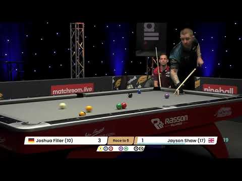 Joshua Filler vs Jayson Shaw | 2022 Premier League Pool | Day 7 | Stage 2