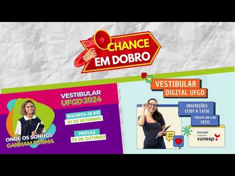 📣𝗖𝗵𝗮𝗻𝗰𝗲 𝗲𝗺 𝗗𝗼𝗯𝗿𝗼: 𝗩𝗲𝘀𝘁𝗶𝗯𝘂𝗹𝗮𝗿 𝗚𝗲𝗿𝗮𝗹 𝗲 𝗩𝗲𝘀𝘁𝗶𝗯𝘂𝗹𝗮𝗿 𝗗𝗶𝗴𝗶𝘁𝗮𝗹 𝗨𝗙𝗚𝗗 𝟮𝟬𝟮𝟰