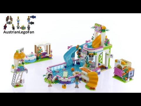 Vidéo LEGO Friends 41313 : La piscine d'Heartlake City