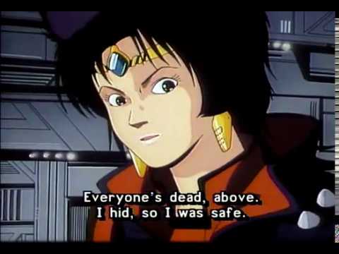 M.D. Geist final scene & credits (1993 U.S. Manga Corps Laserdisc) (Sub)