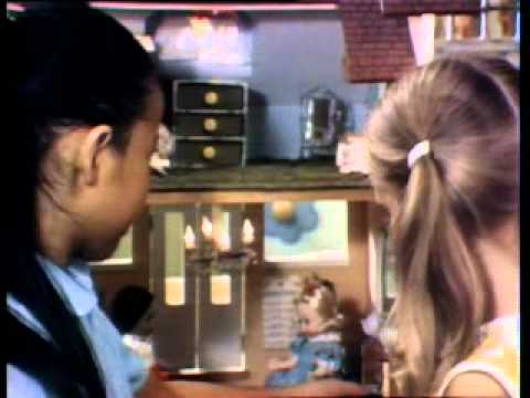 Classic Sesame Street - Two little girls and their little dollhouse