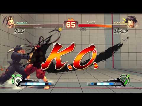 Coin-UP SSF4 2012: Spiff (Ibuki) VS B-Man (Makoto)