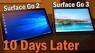 The Microsoft Surface Go 3 4GB RAM/64GB After 10 Days | Surface Go 2 VS Surface Go 3