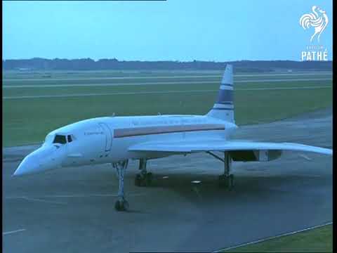 PREMIER EN VOL CONCORDE F-WTSS A TOULOUSE EN COULEUR (1969)