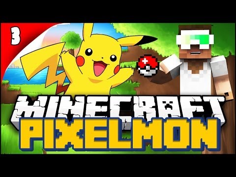 Minecraft Pixelmon - EP3 - Pikachu!