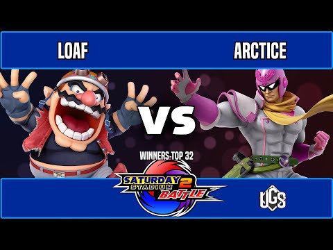 Saturday Stadium 2 - Winners Top 32 - loaf(Wario) Vs. Arctice(Captain Falcon)