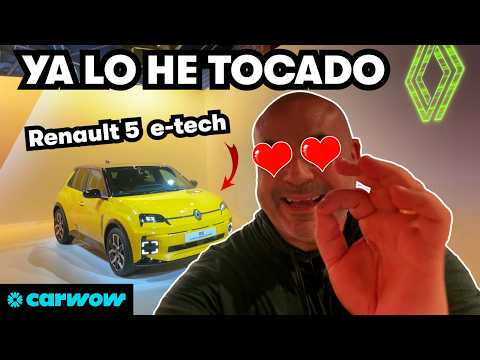 RENAULT 5 E-TECH 2024: YA ES OFICIAL y YA ME HE SUBIDO – ¡ESTA ES MI IMPRESIÓN!