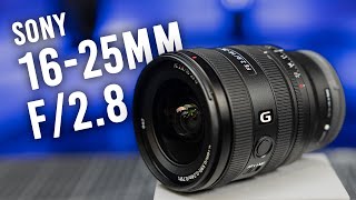 16-25mm? Sony's Newest G Lens!