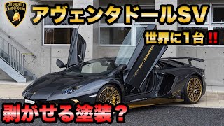 【総額5000万円】アヴェンタドールSVを塗装してみた！【ラバーディップ】