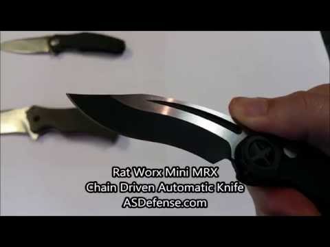 Rat Worx Mini MRX Chain Driven Automatic Knife