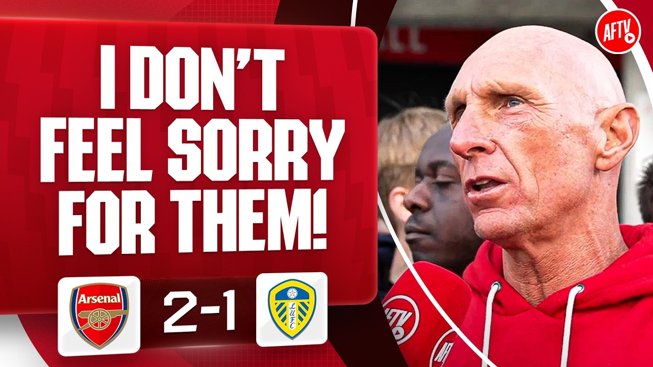 I DON'T Feel Sorry For MAN CITY! (Lee Judges) | Arsenal 2-1 Leeds