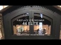 Fireplace Xtrordinair 44 Elite wood burning fireplace