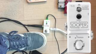 Video thumbnail for Donner Tiny Nano Looper Guitar Pedal Review First Look by Greg Kocis