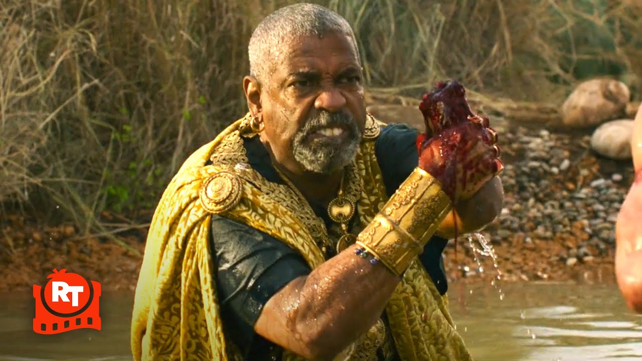 Gladiator II (2024) - Denzel Washington's Macrinus Fights Paul Mescal's Lucius Scene | Movieclips