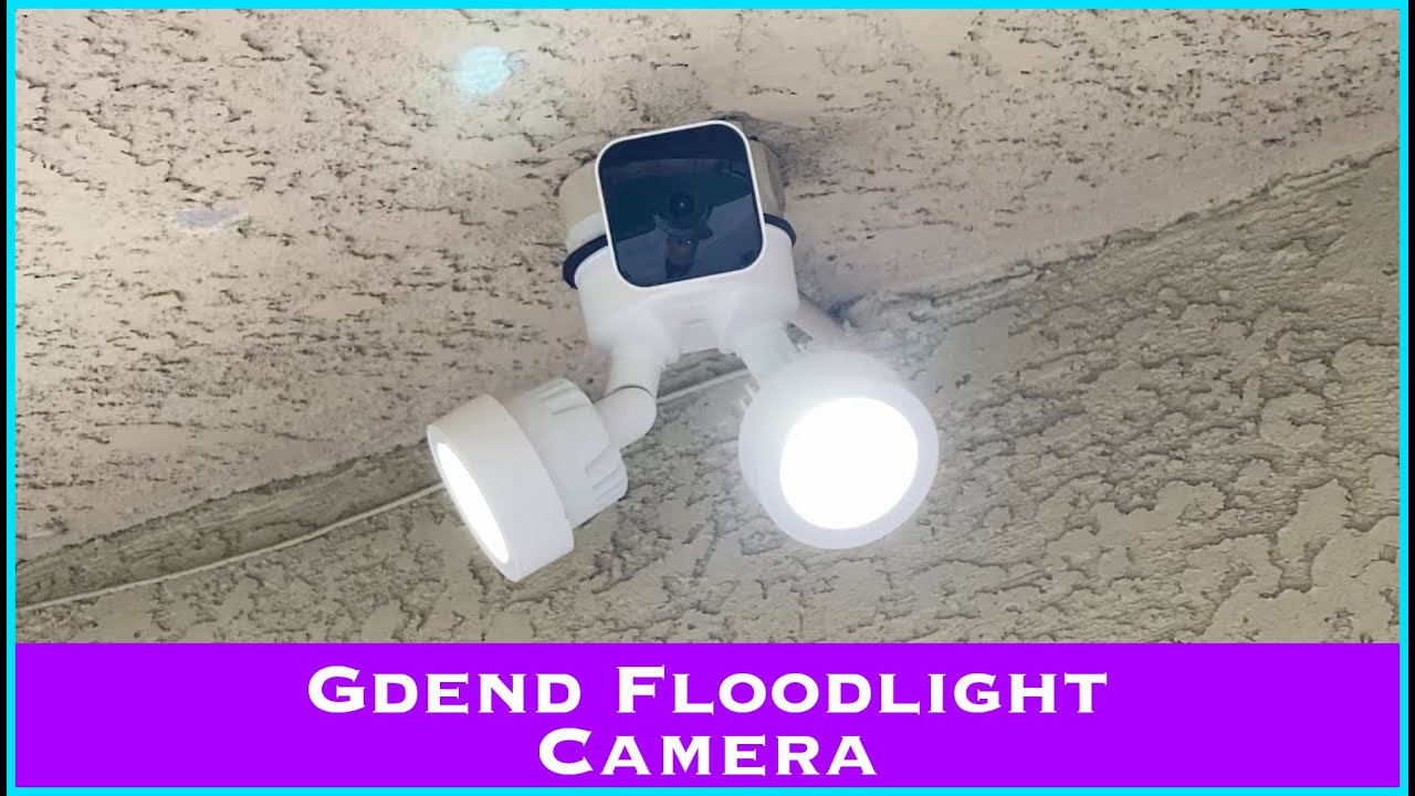 Must have Flood Light? Gdend Floodlight Camera || MumblesVideos Product Review