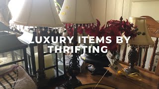 Luxury Items for your home and gardens by THRIFTING!!!!💛