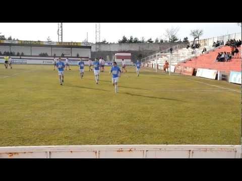 0-1 Gol Mario Gibanel (UD Barbastro - CD Binéfar)