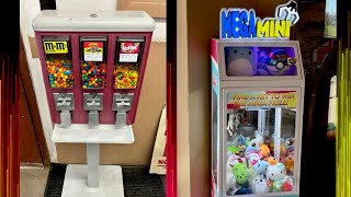 COLLECTION💰3 Vending Machines/Mega Mini Claw/Snacks/Candy Machine! Plus Sam’s Club Products 💵