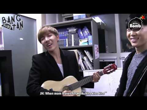 [ENG] 160607 Special BANGTAN BOMB 8: Playing the guitar Son AdParks