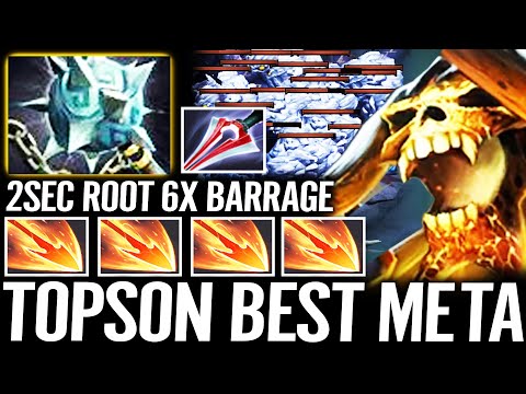 🔥 TOPSON Clinkz Gleipnir - 100% New Meta 2s ROOT Best Item Build WTF Imba MID Hero 7.30 Dota 2 Pro