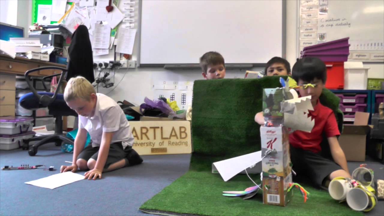 University of Reading ArtLab Aldrington School Mr Blood and Guts
