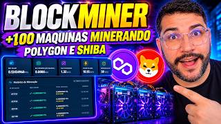 PASSEI DE 100 MAQUINAS NESSE JOGO TOP | BLOCKMINER