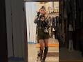 Crossdresser Shopping Boots Nylon Outfit Mtf Transformation
