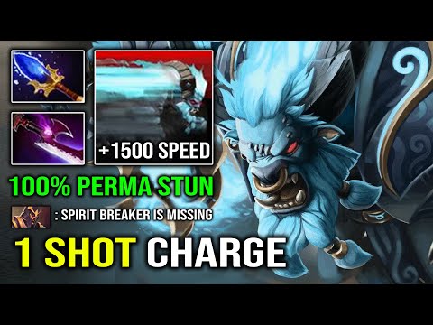 IF Spirit Breaker is Missing From Map Just Hide or Get Perma Bash | WTF 1500 Charge Speed Dota 2