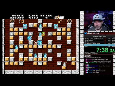 Solomon's Key Any% in 13:04.86 by PxlGrease